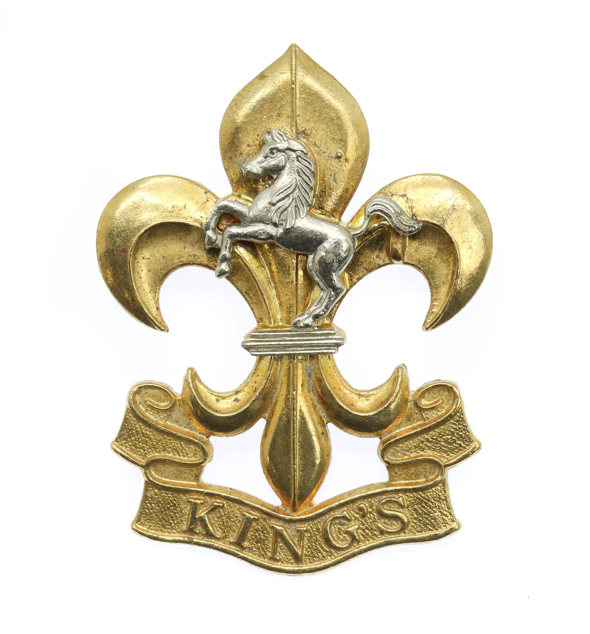 The King's Regiment Cap Badge