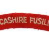 Lancashire Fusiliers Cloth Shoulder Title