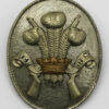 3rd Carabiniers NCO's Bi-metal Arm Badge