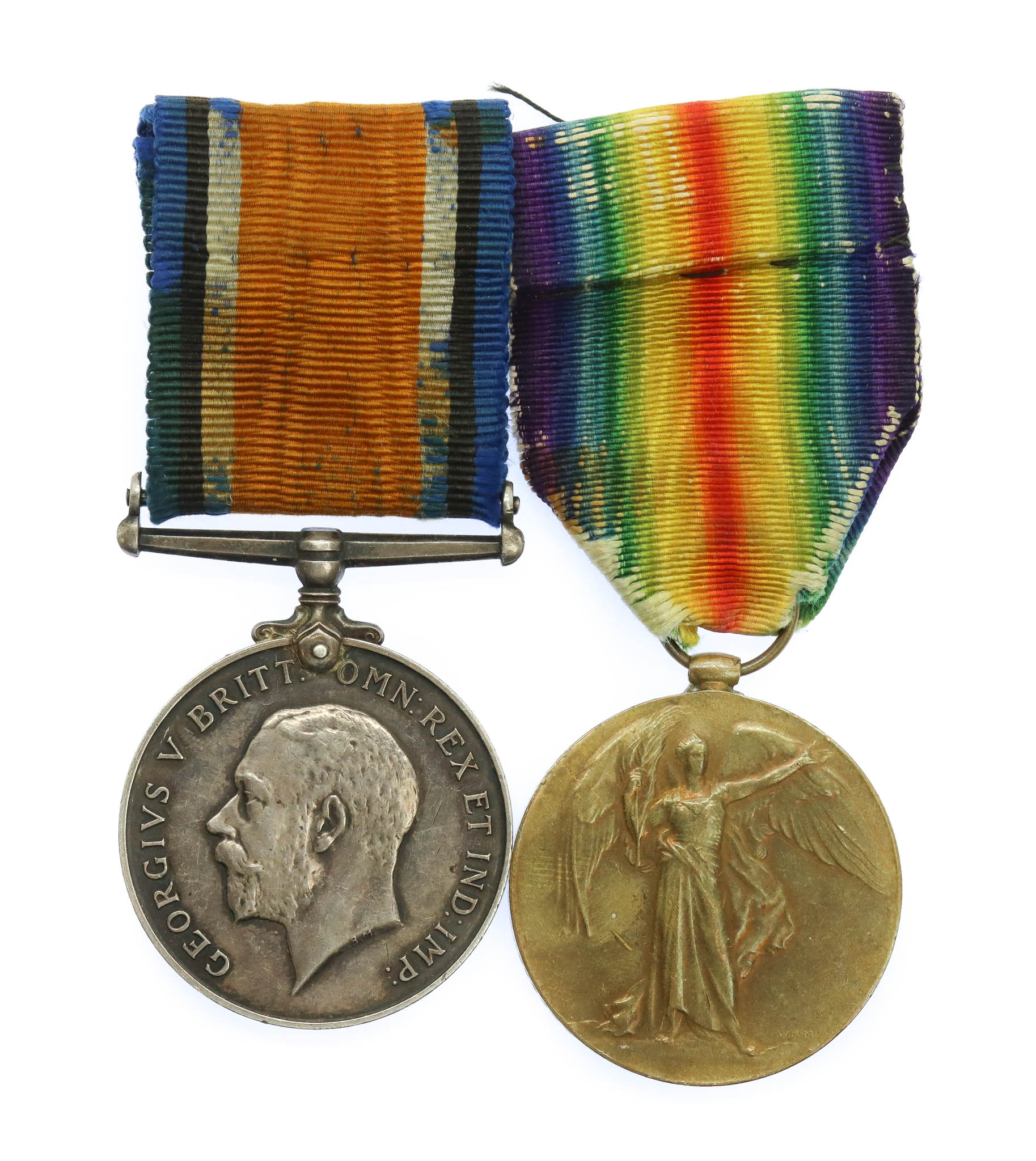 WW1 British War & Victory Medal Pair - Spr. E. Parr, Royal Engineers