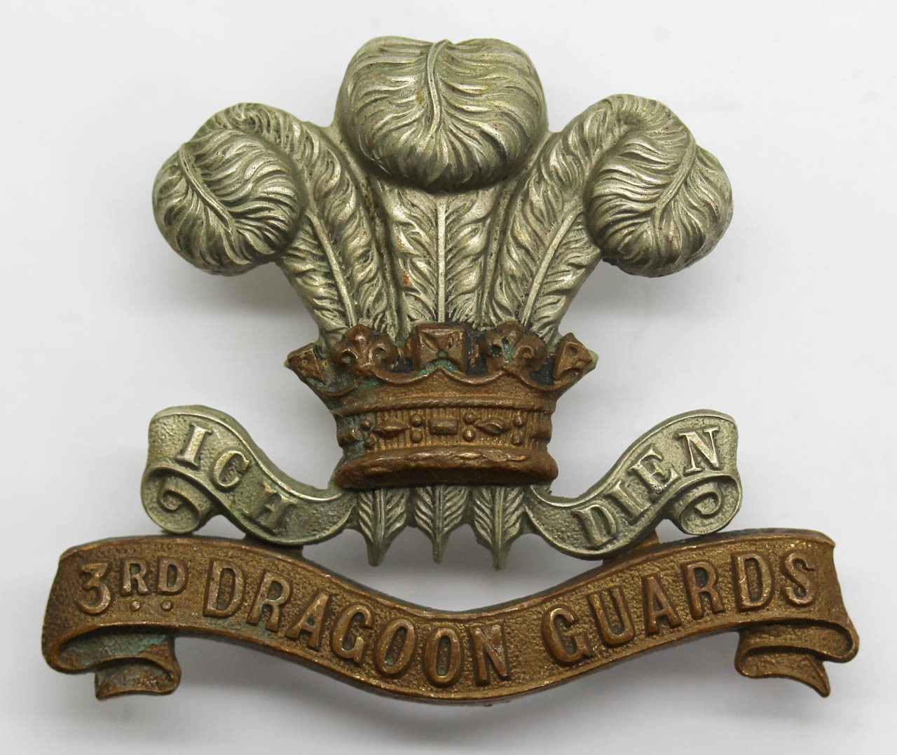 Victorian/Edwardian 3rd Dragoon Guards Cap Badge