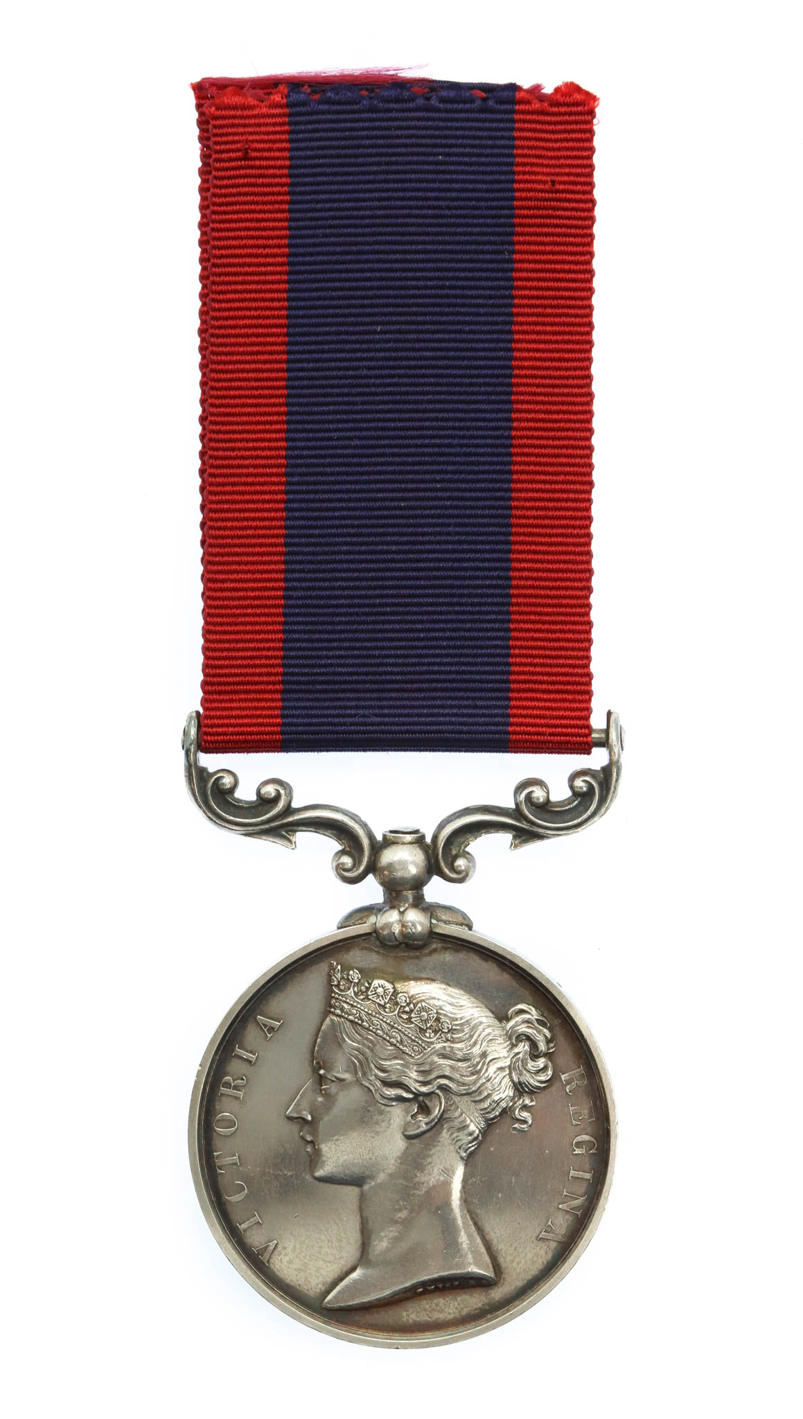 Sutlej 1845-46 Medal, Aliwal 1846 Reverse - Edge Impressed 'Specimen 68 - Gen. No. - 3653'