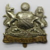 Manchester Regiment Non Voided Coat of Arms Cap Badge