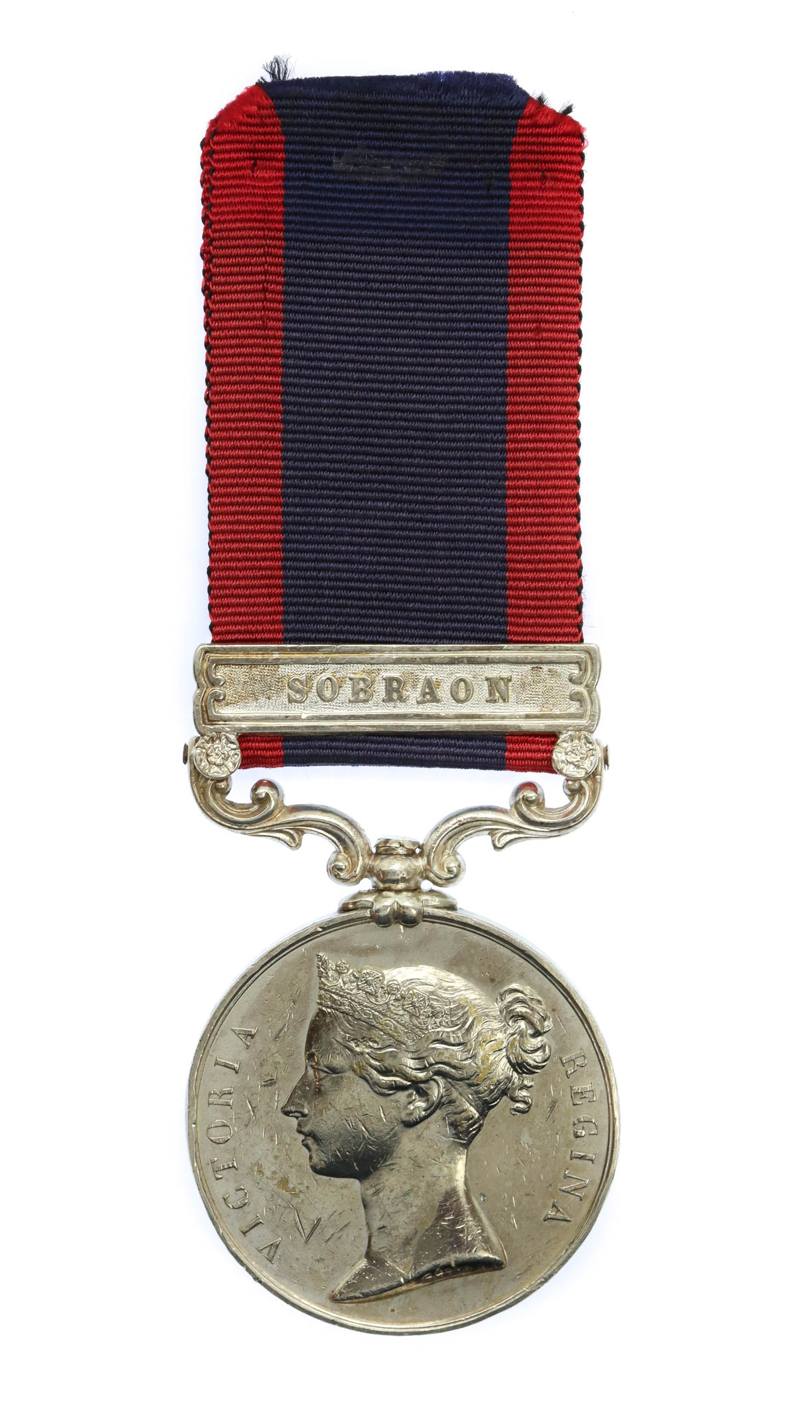 Sutlej Medal 1845-46, Moodkee 1845 Reverse (Clasp - Sobraon) - Drummer Joseph Cockens, 31st (Huntingdonshire) Regiment of Foot - Wounded at the Battle of Moodkee