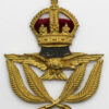 Royal Air Force (R.A.F.) Warrant Officer's Cap Badge - King's Crown