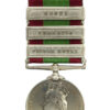 Afghanistan Medal 1878-80 (Clasps - Peiwar Kotal, Charasia, Kabul) - Gr. W. Chambers, G/3rd Royal Artillery