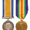 WW1 British War & Victory Medal Pair - A.Sjt. D. MacEwen, Royal Scots
