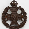 17th County of London Bn. (Poplar & Stepney Rifles) London Regiment Officer's Service Dress Cap Badge