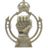 Royal Canadian Armoured Corps (R.C.A.C.) Beret Badge - King's Crown