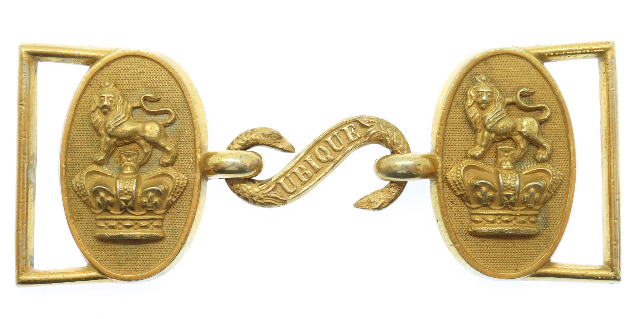 Victorian Royal Artillery Officer's Full Dress Waist Belt Clasp