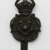 Yorkshire Dragoons Cap Badge - King's Crown
