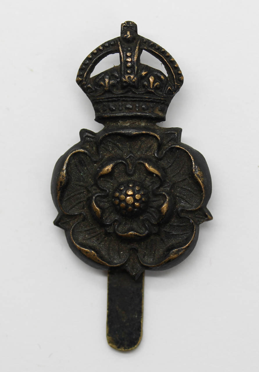 Yorkshire Dragoons Cap Badge - King's Crown