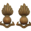 Pair of Royal Artillery Collar Badges