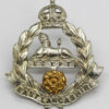 East Lancashire Regiment Officer's Cap Badge - King's Crown
