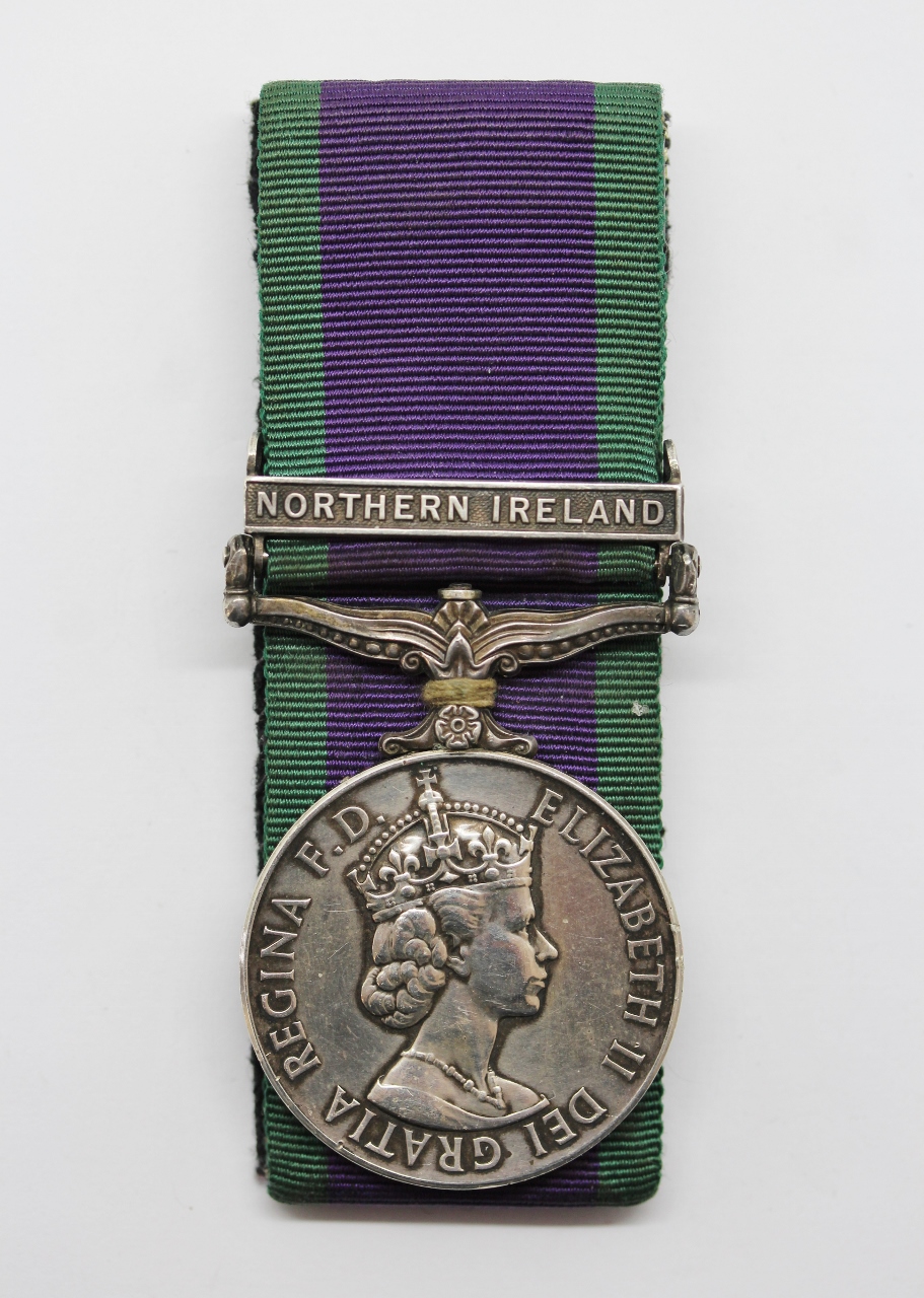 Campaign Service Medal (Clasp - Northern Ireland) - Gnr. A. Harta, Royal Artillery