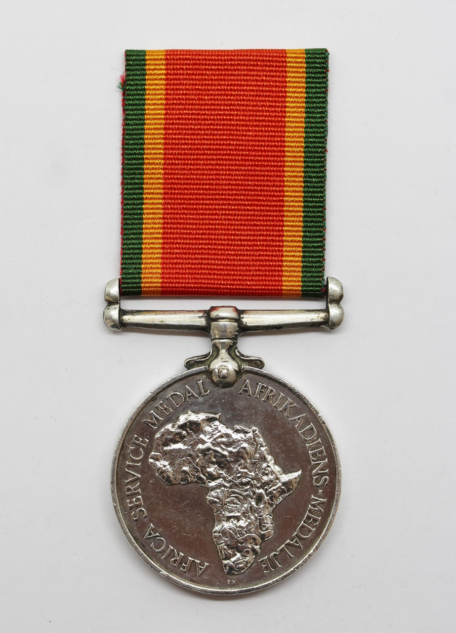 WW2 Africa Service Medal - M24863 G. Lawrence