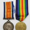 WW1 British War & Victory Medal Pair - Spr. S.A. Merriman, Royal Engineers