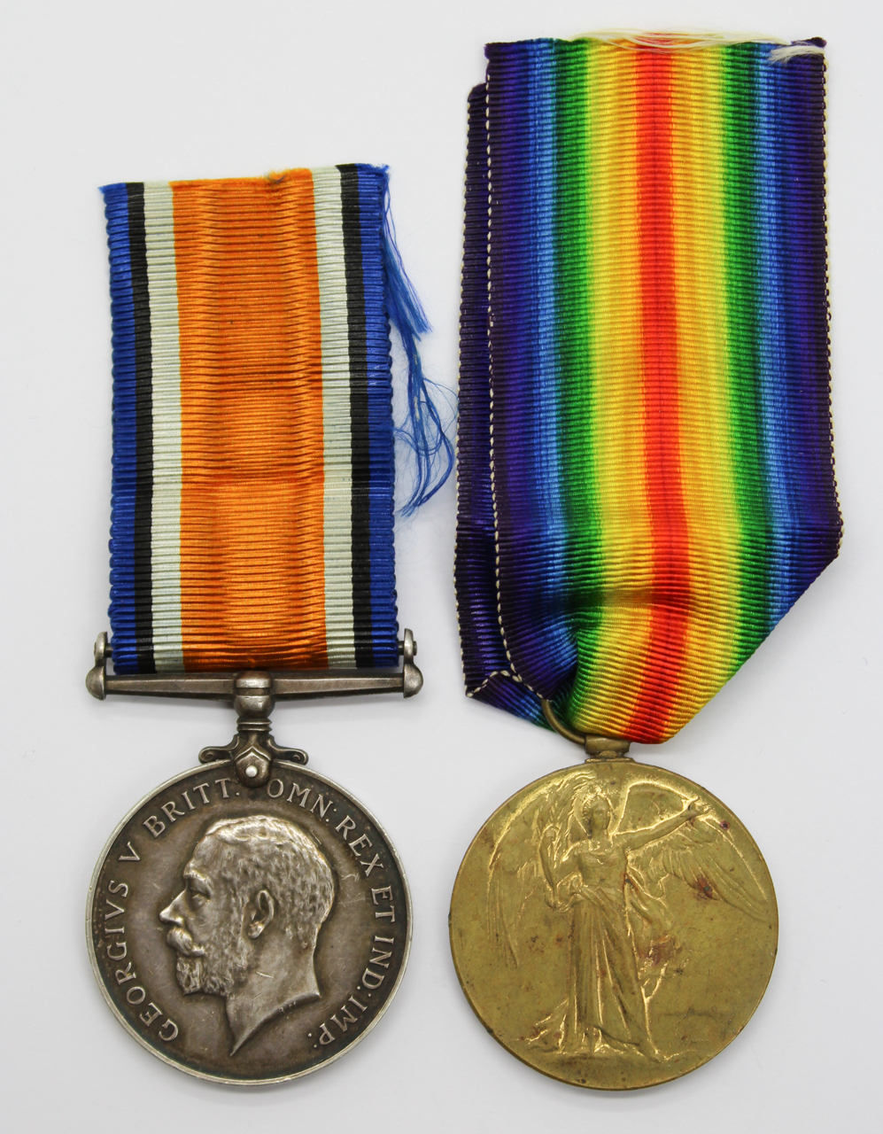 WW1 British War & Victory Medal Pair - Spr. S.A. Merriman, Royal Engineers