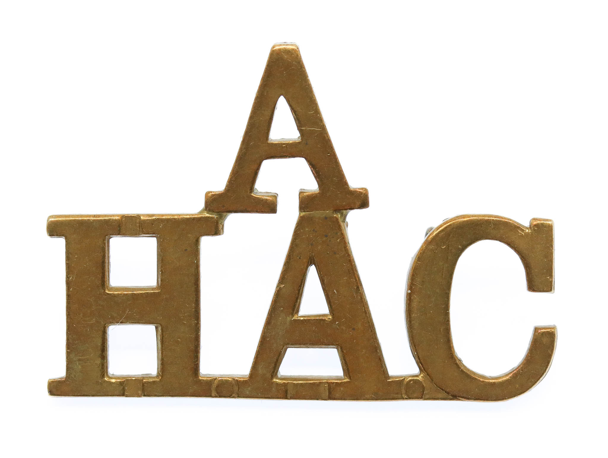 'A' Battery Honourable Artillery Company (A/H.A.C.) Shoulder Title