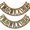Pair of Royal Warwickshire Regiment (R.WARWICKSHIRE) Shoulder Titles