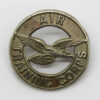 Air Training Corps White Metal Cap Badge