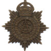 Army Service Corps (A.S.C.) Officer's Service Dress Cap Badge - King's Crown
