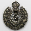 George VI Royal Engineers Chromed Cap Badge