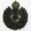 George V Royal Engineers Blackened Brass Cap Badge