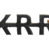 King's Royal Rifle Corps (K.R.R.) Shoulder Title