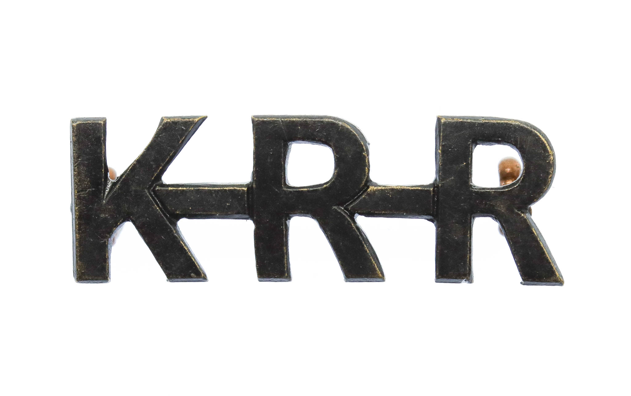 King's Royal Rifle Corps (K.R.R.) Shoulder Title