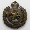 George V Royal Engineers Officer's Service Dress Cap Badge
