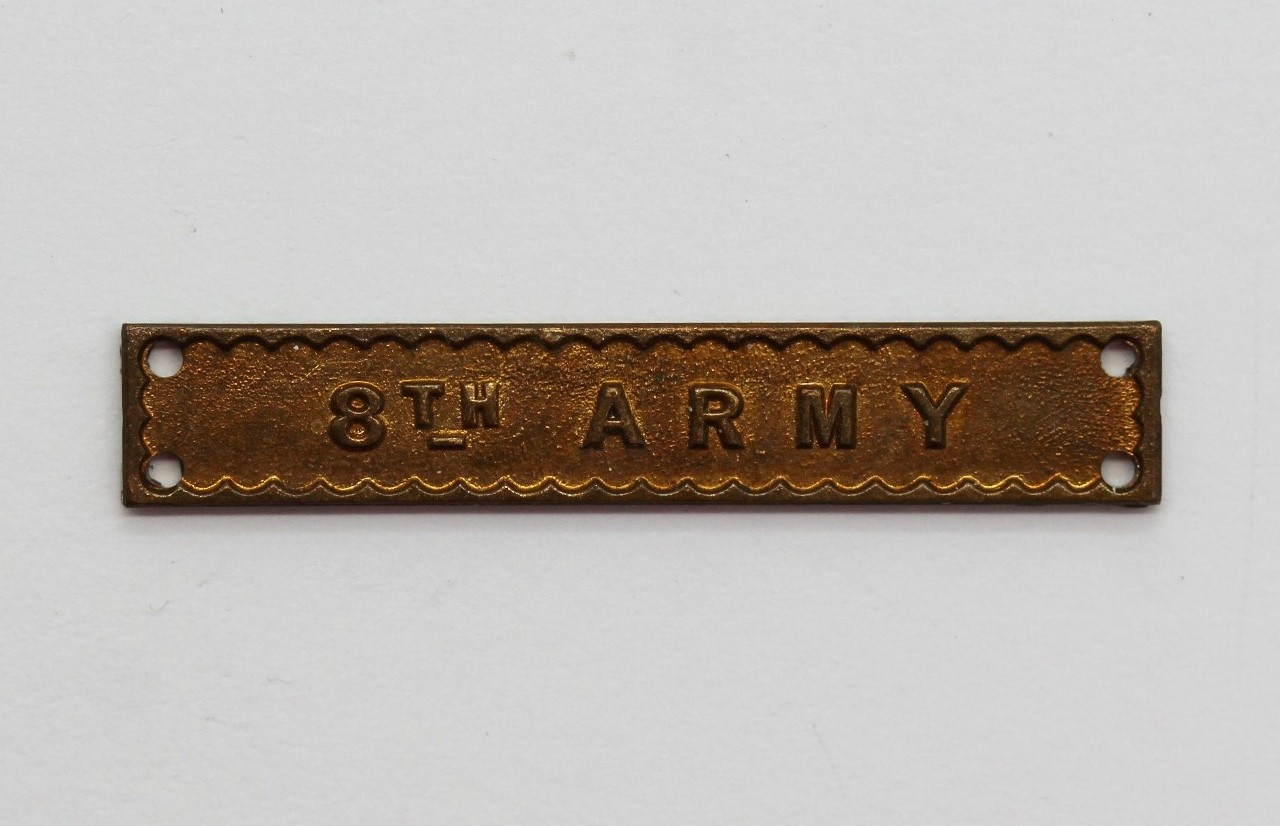 WW2 8th Army Medal Clasp for Africa Star