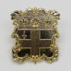 Christ's Hospital Horsham C.C.F. Anodised (Staybrite) Cap Badge