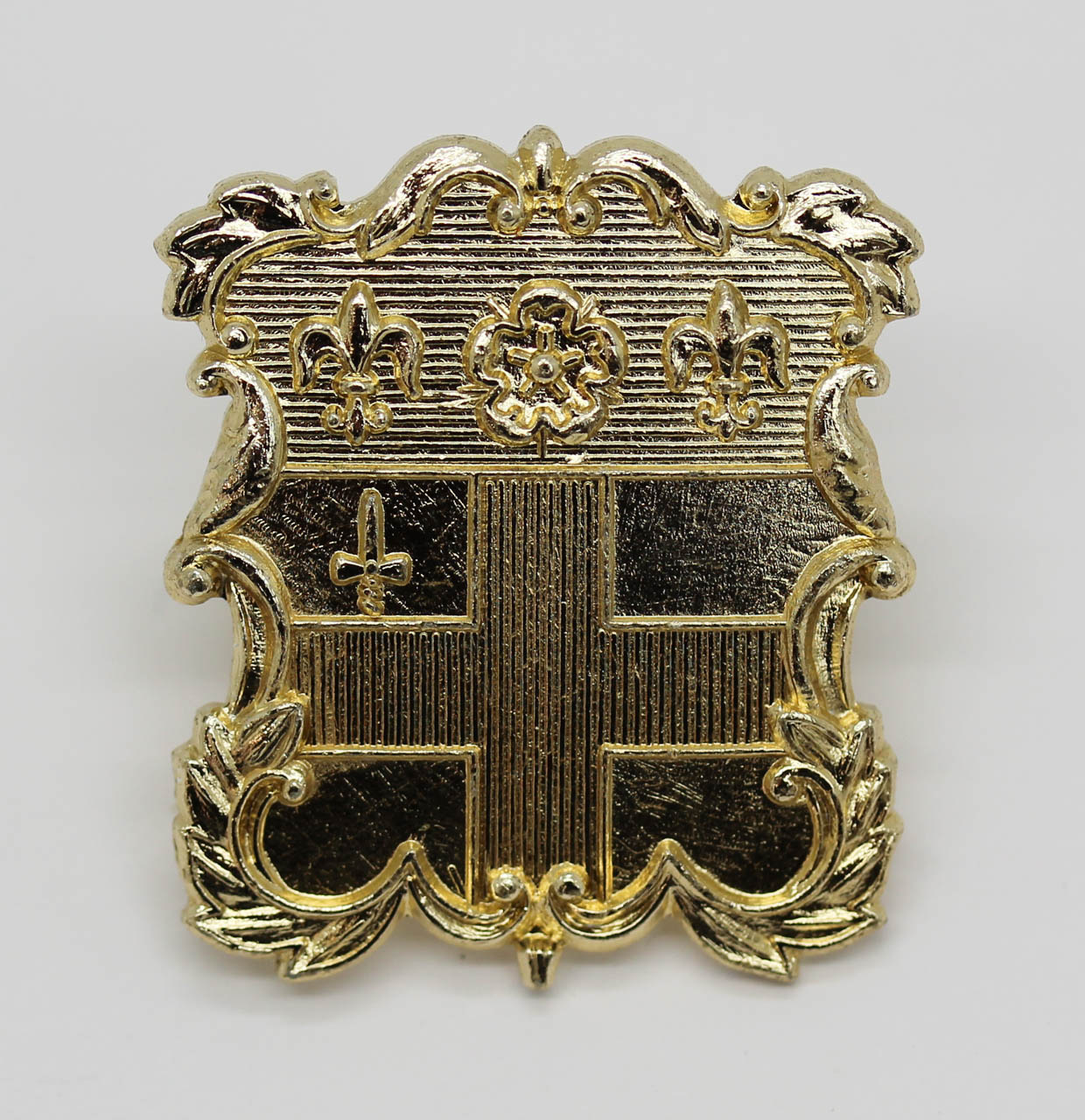 Christ's Hospital Horsham C.C.F. Anodised (Staybrite) Cap Badge