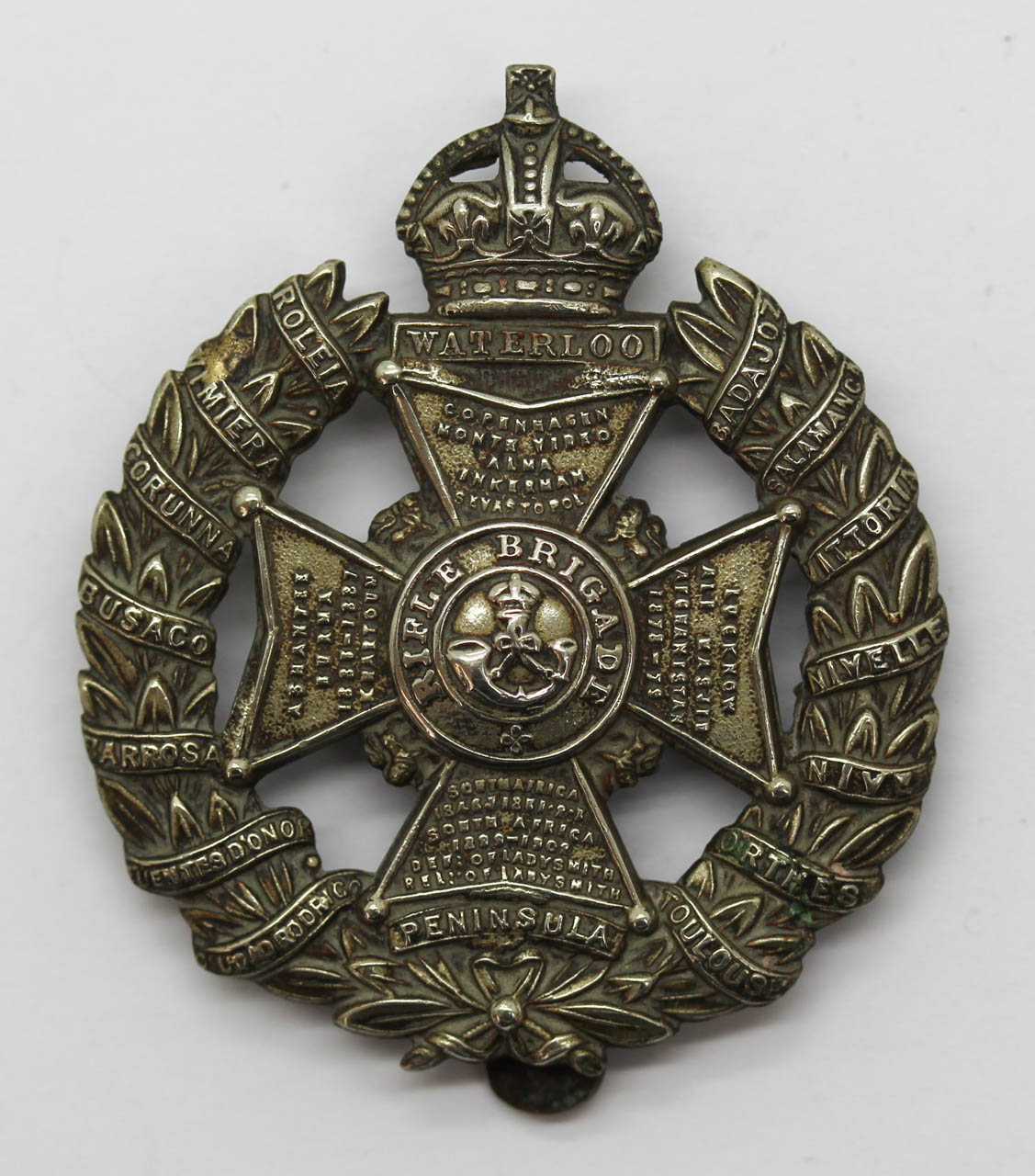 Rifle Brigade Cap Badge - King's Crown