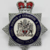 Royal Borough of Kensington & Chelsea Parks Police Enamelled Cap Badge - Queen's Crown