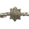 WWI Army Service Corps (A.S.C.) 1915 Hallmarked Silver Rifle Sweetheart Brooch