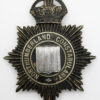 Northumberland Constabulary Night Helmet Plate - King's Crown
