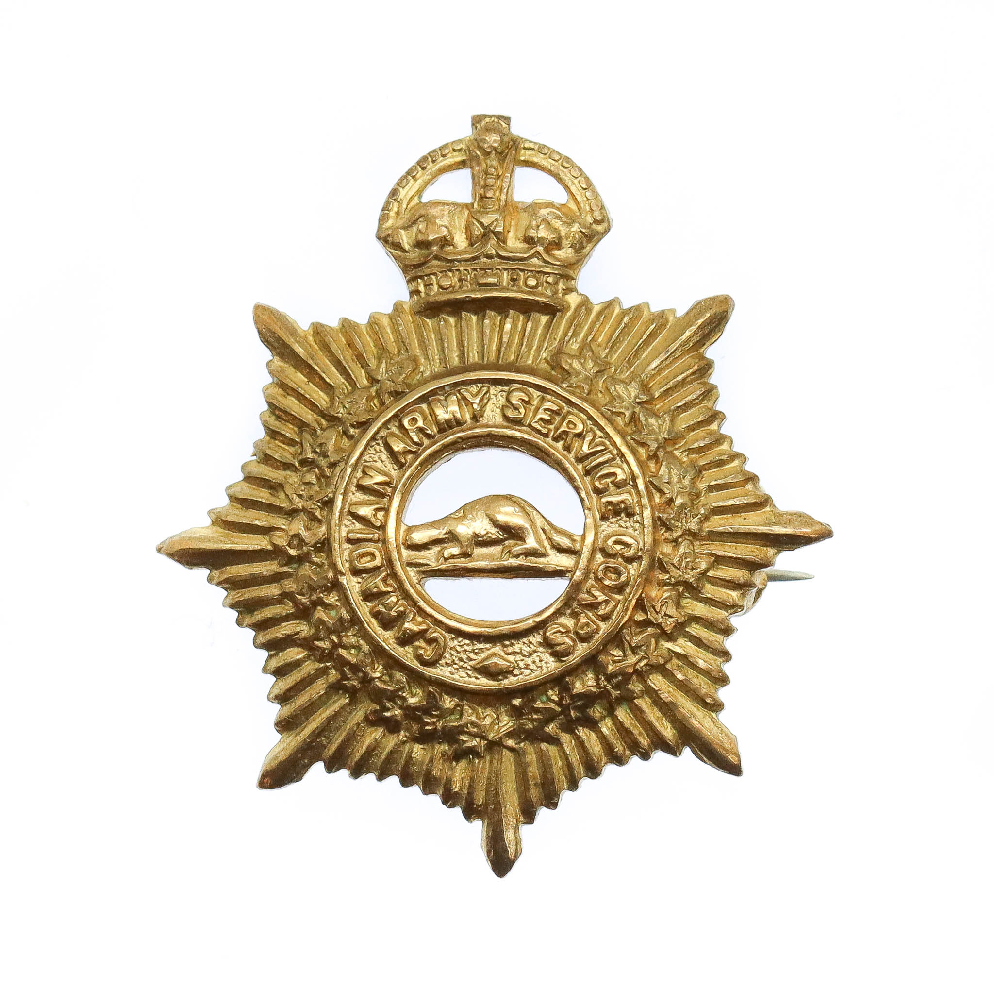 WW1 Canadian Army Service Corps Sweetheart Brooch