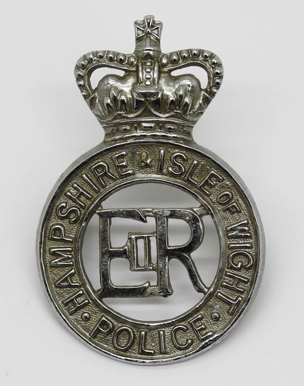 Hampshire & Isle of Wight Police Cap Badge - Queen's Crown