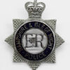 Hampshire & Isle of Wight Police Senior Officer's Enamelled Cap Badge - Queen's Crown