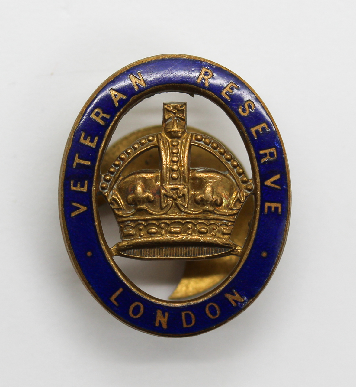 Veteran Reserve London Enamelled Lapel Badge