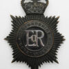 Bedfordshire Constabulary Night Helmet Plate - Queen's Crown