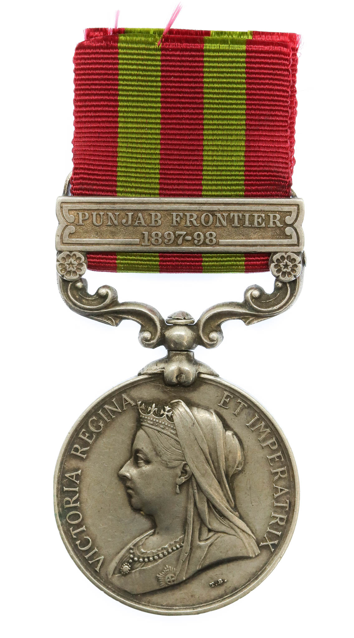 1895 India General Service Medal (Clasp - Punjab Frontier 1897-98) - Sowar Lenha, 10th Bengal Lancers