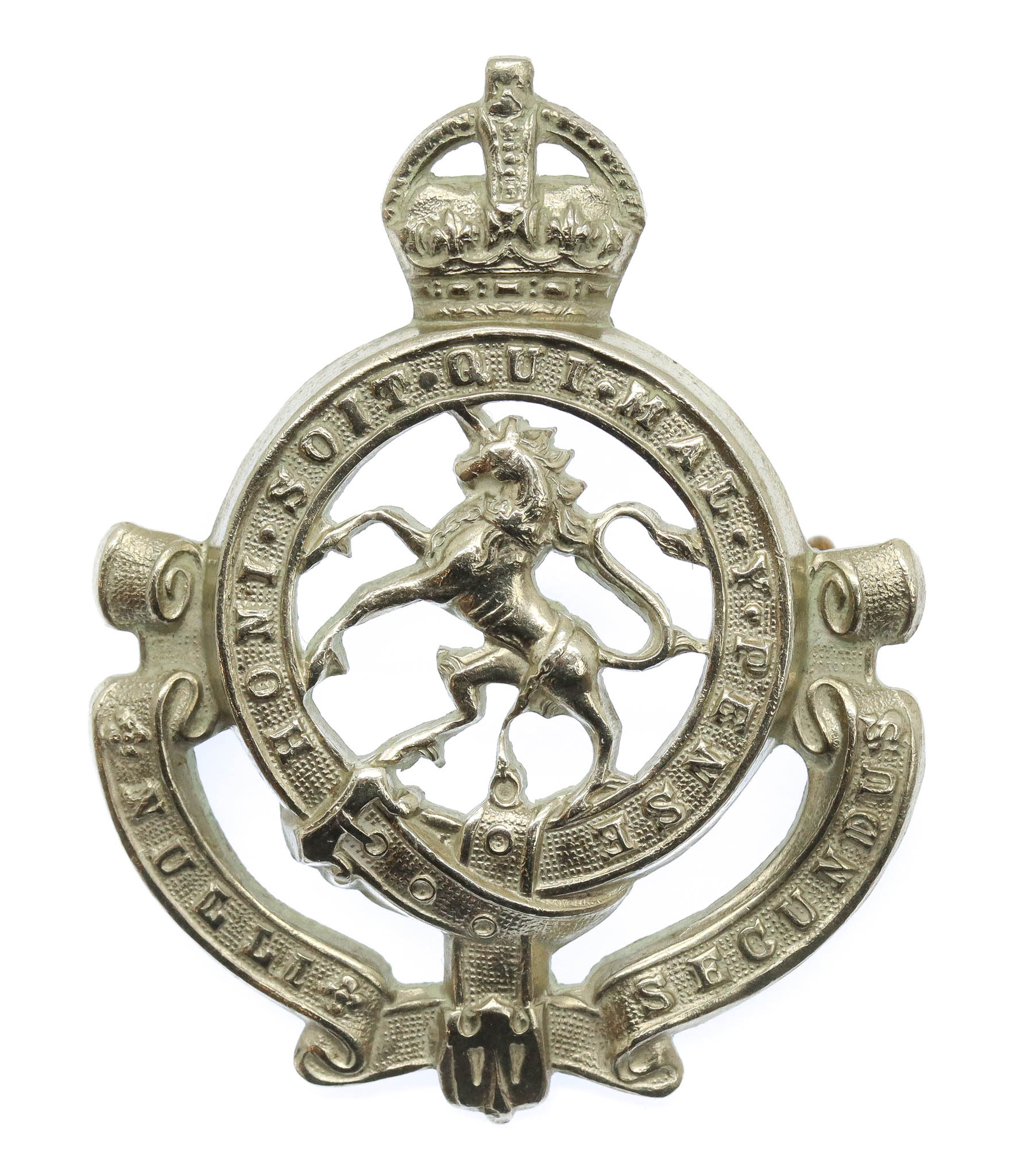 Canadian Governor General's Horse Guards Cap Badge - King's Crown