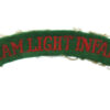 WW2 16th Bn. Durham Light Infantry (DURHAM LIGHT INFANTRY) Cloth Shoulder Title