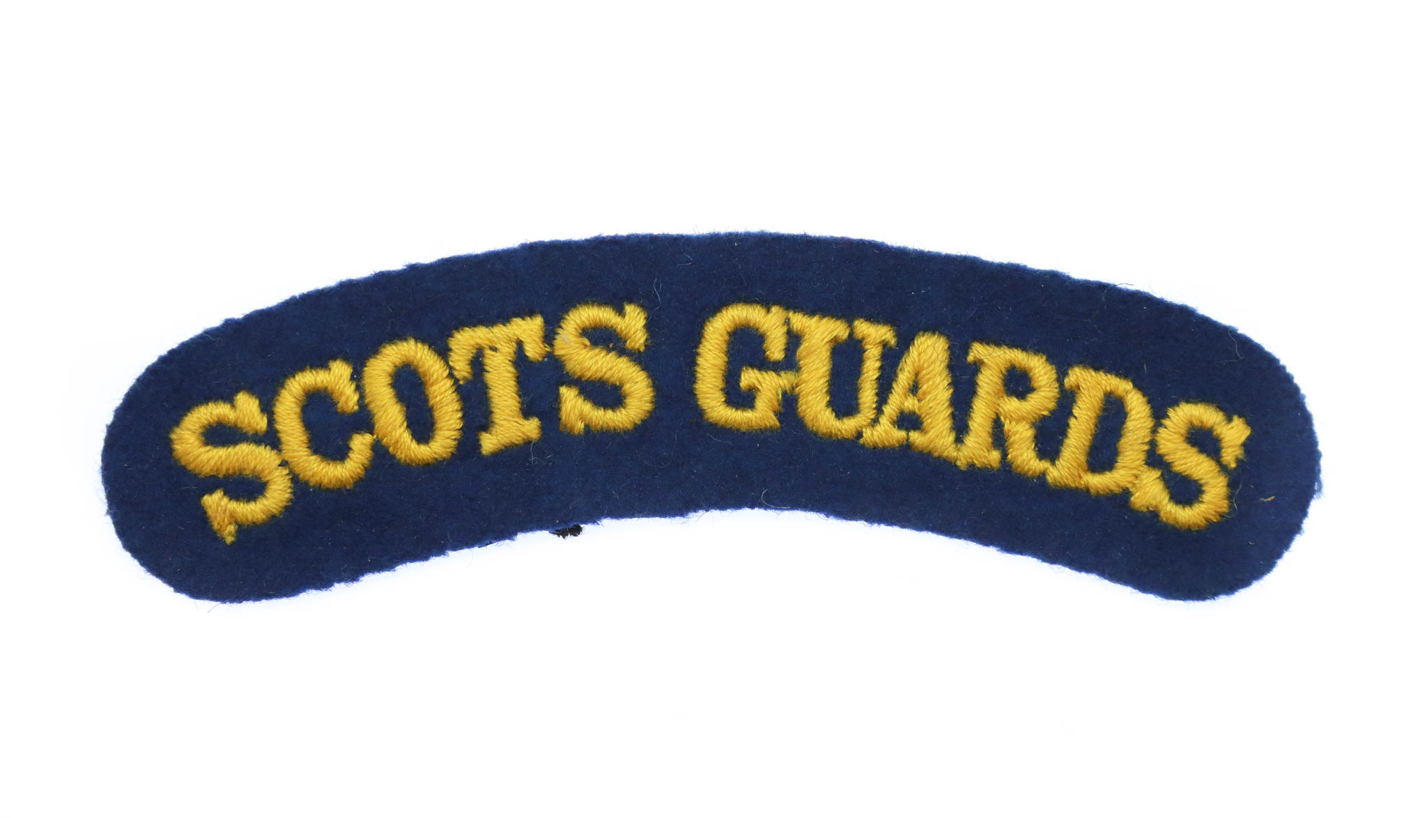 Scots Guards (SCOTS GUARDS) Cloth Shoulder Title