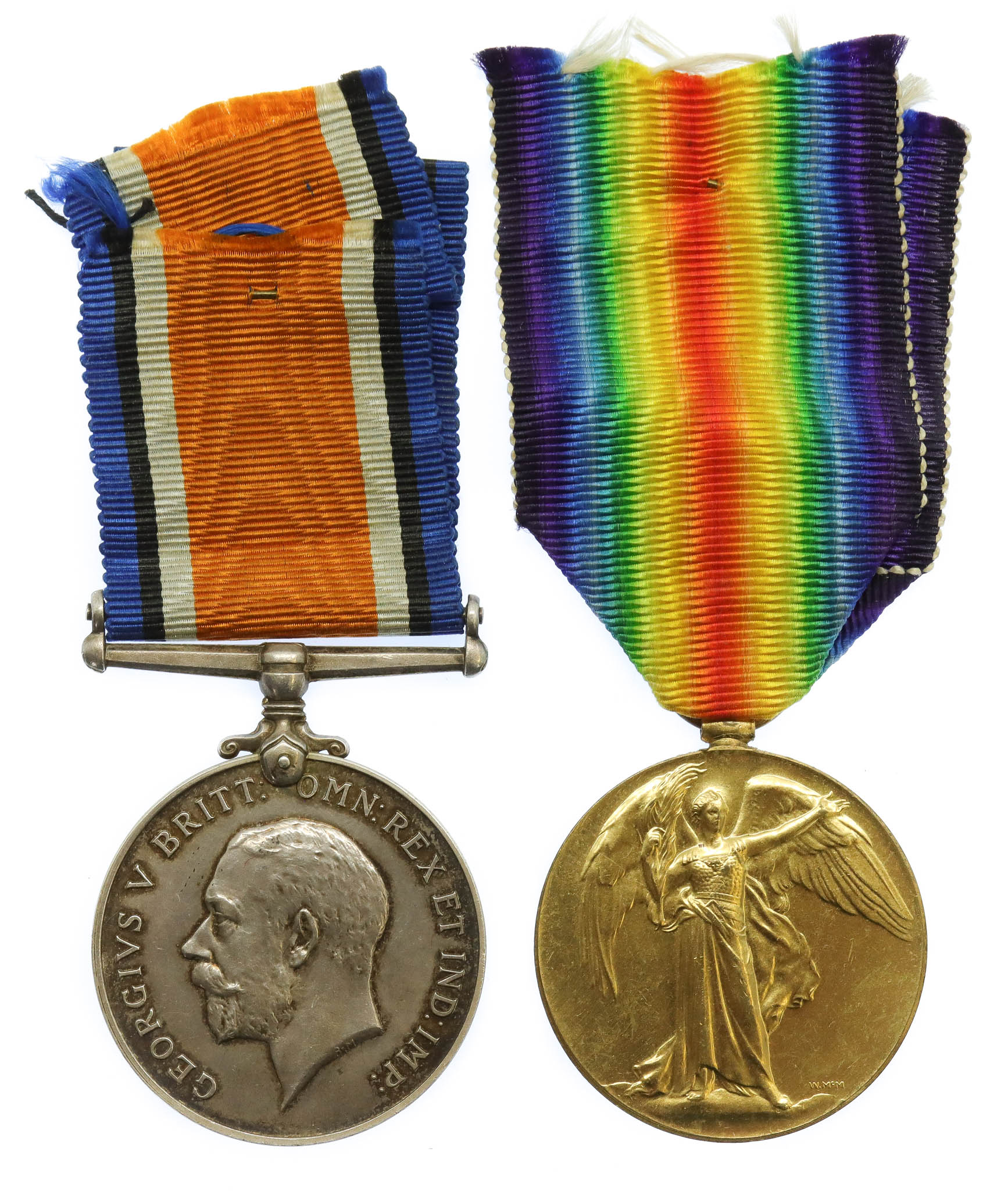 WW1 British War & Victory Medal Pair - 3.A.M. J.H.M. Mulford, Royal Air Force