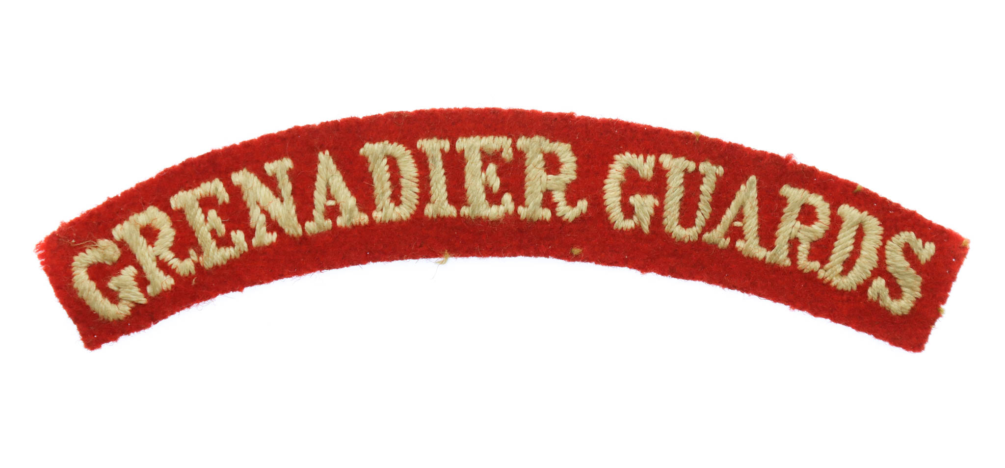 Grenadier Guards (GRENADIER GUARDS) Cloth Shoulder Title