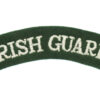 Irish Guards (IRISH GUARDS) Cloth Shoulder Title